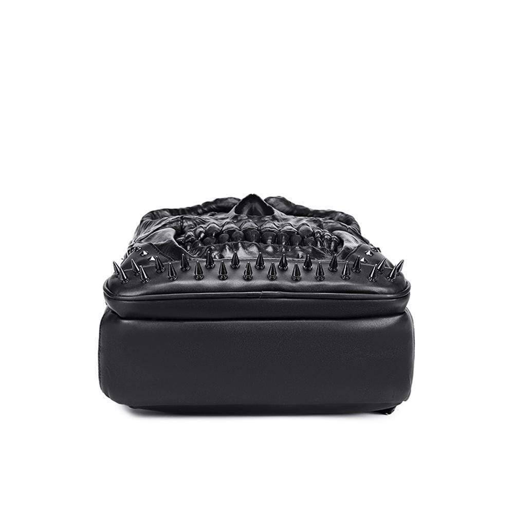 3D Backpack Large Skull Face Backpack, Rivet Rucksack ,Leisure Backpack Bags-3